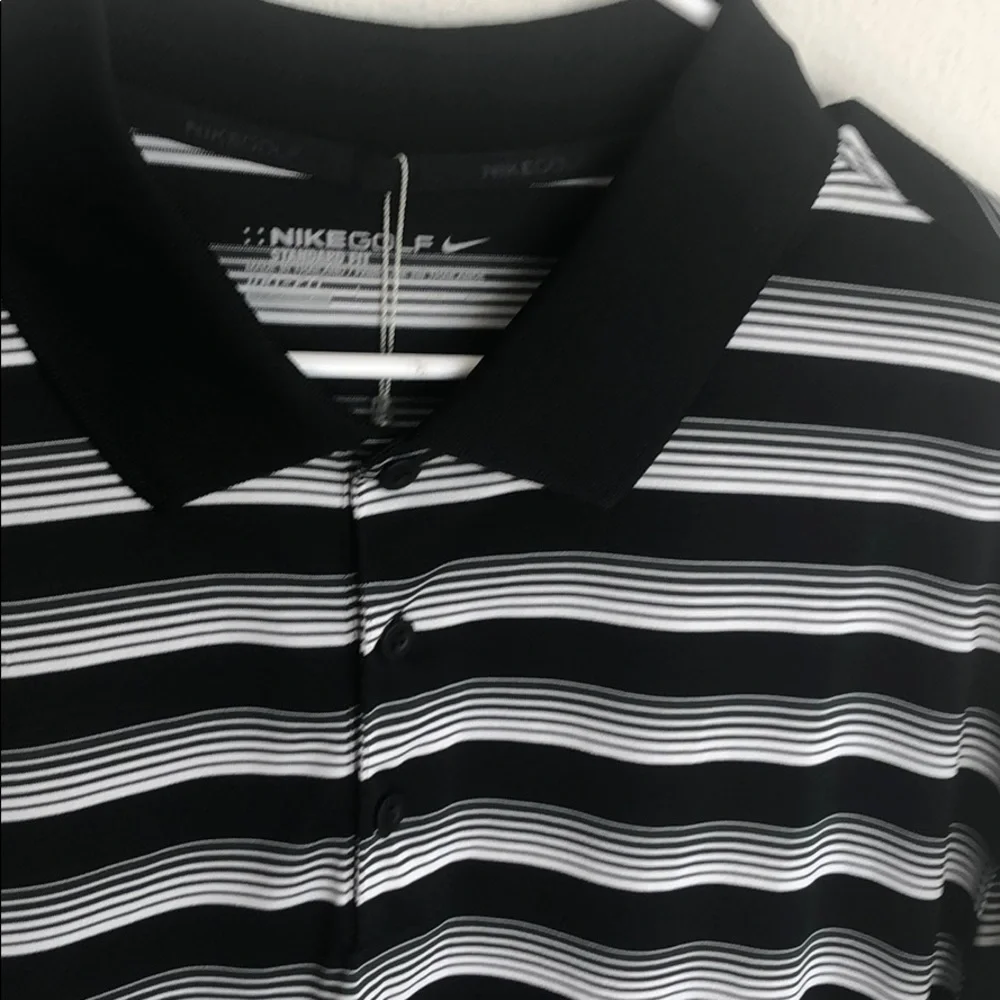 Nike Golf Men’s Striped Polo Shirt Size Mens Size 2XL